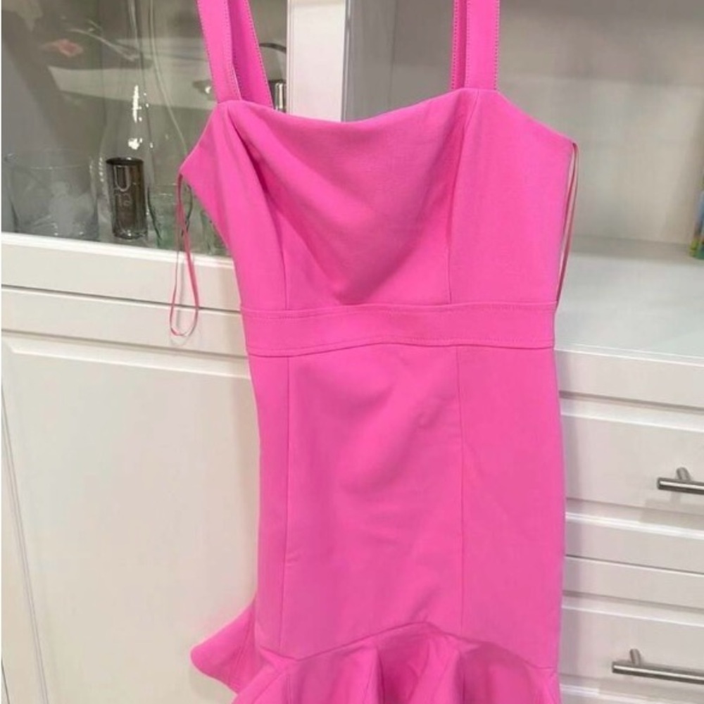 Likely Lilah Sleeveless Dress With Ruffled Hemline Women's Size 10